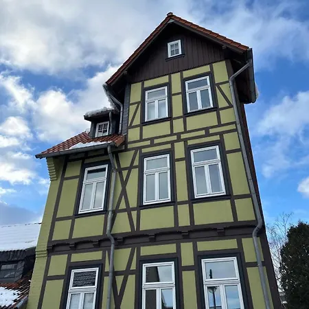 شقة Haus Harzzauber - Historisches Altstadt Mit Kamin Und Komfortabler E-bike-nutzung